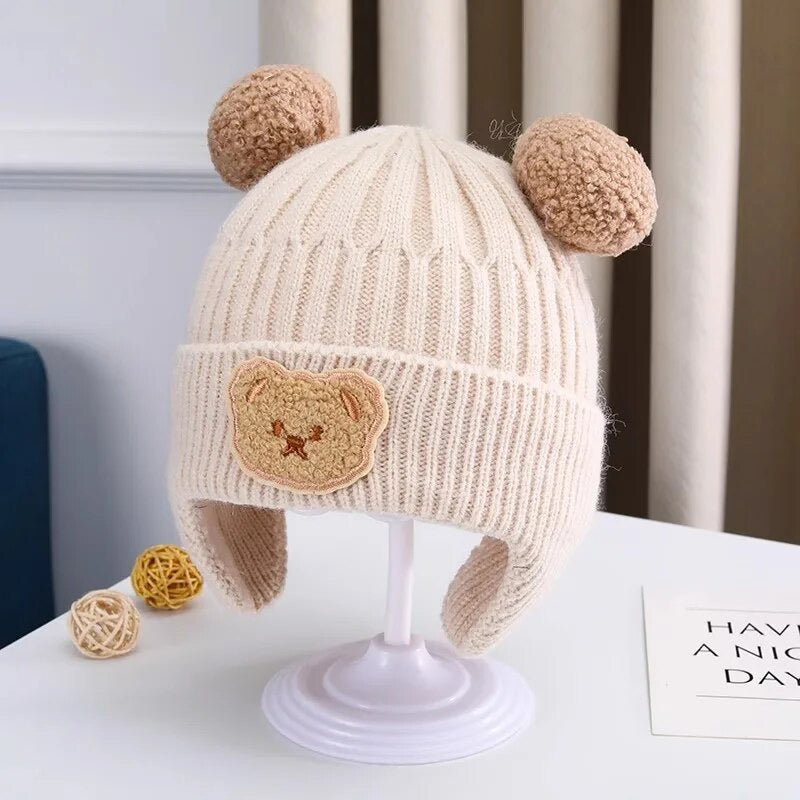 Bear  Ear Warm Hat