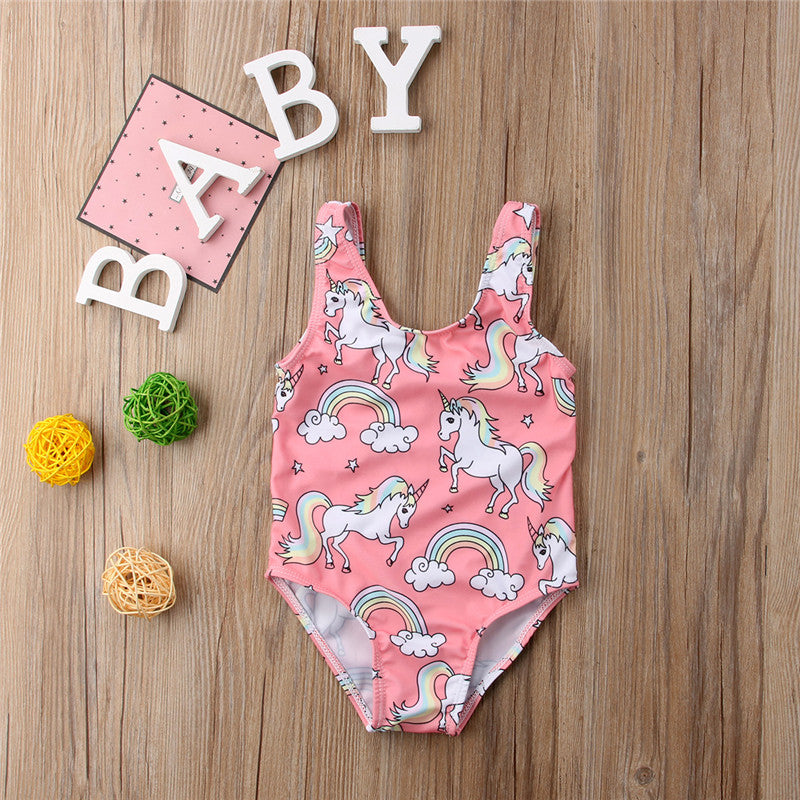 Baby unicorn swimwear