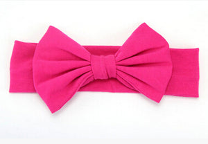 Frontal Stretch Bow Headband