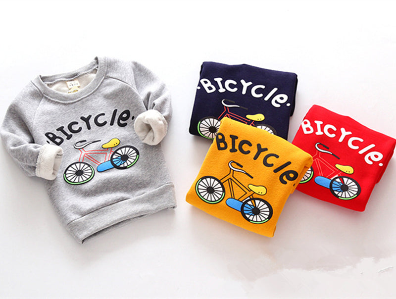 Bicycle pullover sweater