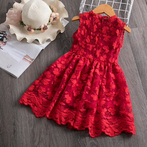 Red Lace dress